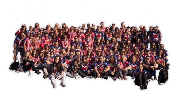 Equipo de agentes de Viví Orlando Agencia sonriendo
